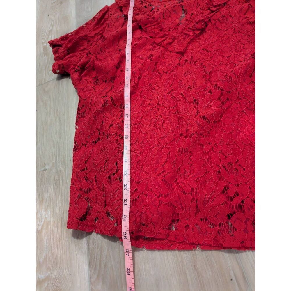 City Chic Lace Top (Matching Tank Underneath) - Picture 7 of 12